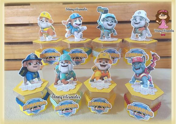 Rubble e Sua Turma Caixa de Acrílico
