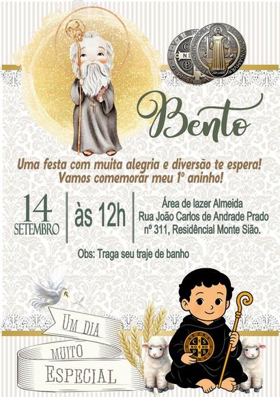 Convite Digital São Bento