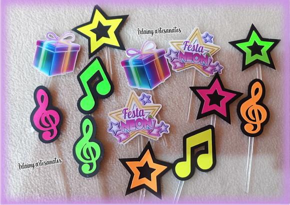 Neon Toppers