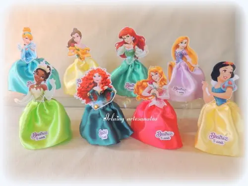 Tubete Vestido Princesas Disney