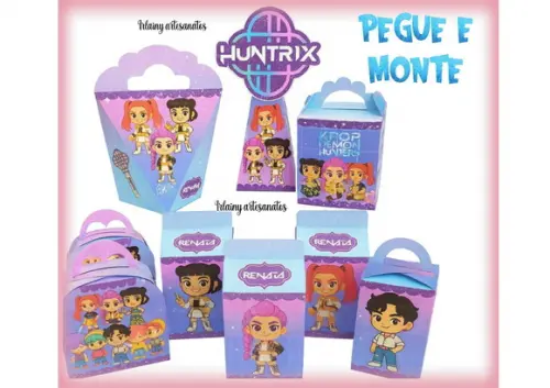 Guerreiras do K-pop Pegue e Monte