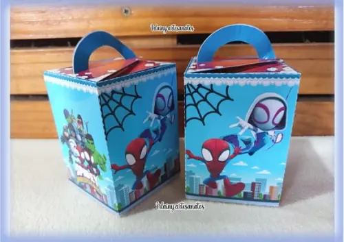 Spidey e Seus Amigos Cubo Alça