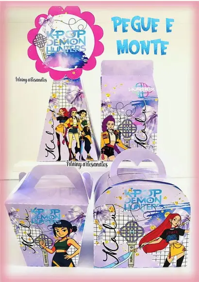 Guerreiras do K-pop Pegue e Monte