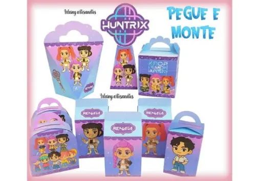 Guerreiras do K-pop Pegue e Monte
