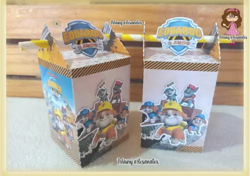 Rubble Caixa Canudo