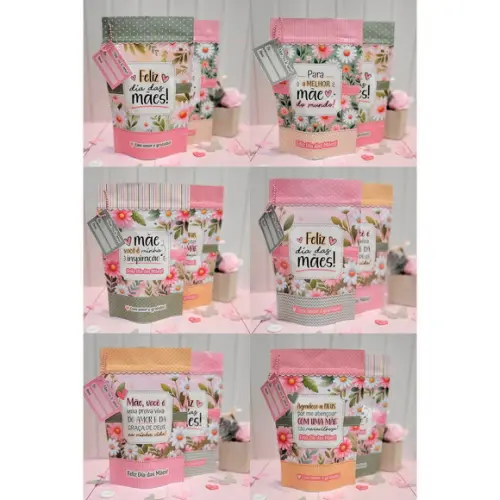 Saquinho Zip Lock Dia das Mães Grande