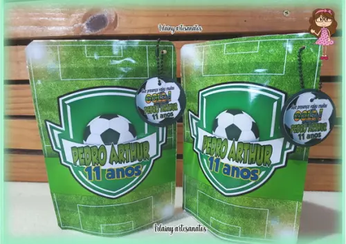 Saco Zip Lock Futebol