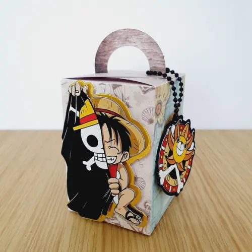 One Piece Cubo Alça com Corrente