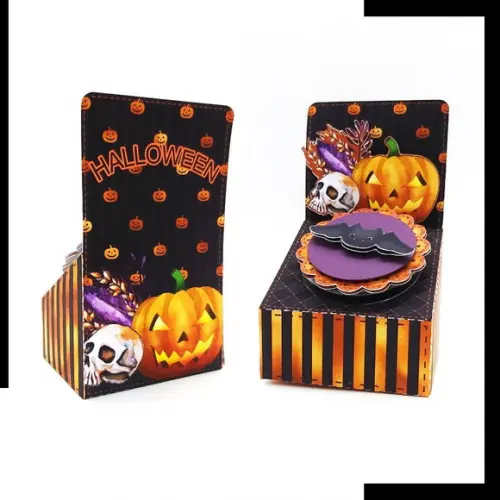 Caixa com Latinha Halloween