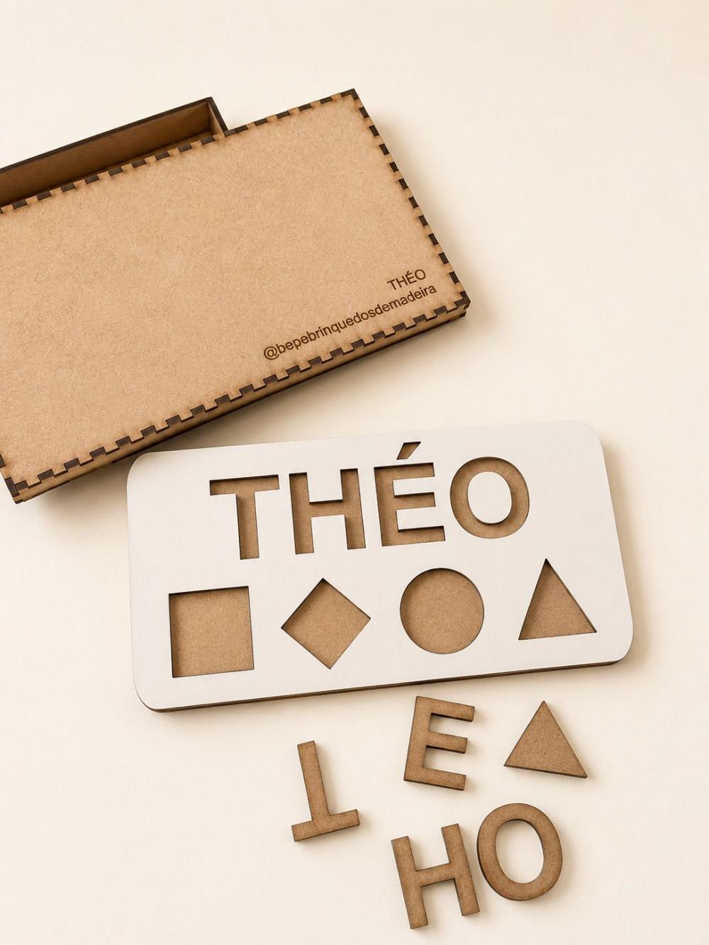 Kit Nome e Formas Geométricas Personalizado