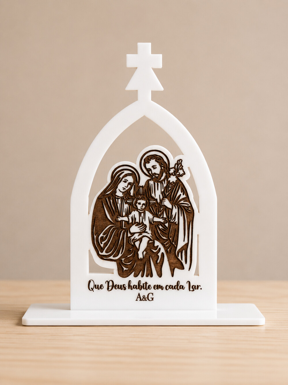 Kit 5 Lembrancinhas Religiosas Personalizadas | Sagrada Família