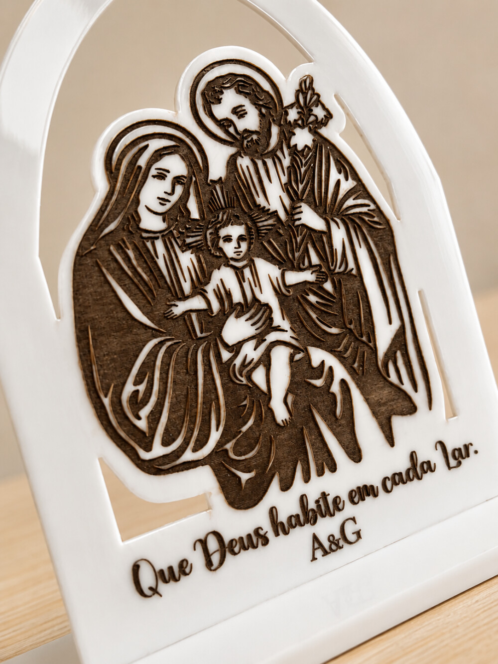 Kit 5 Lembrancinhas Religiosas Personalizadas | Sagrada Família