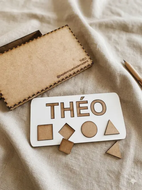 Kit Nome e Formas Geométricas Personalizado