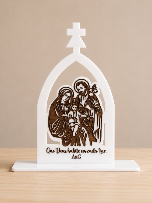 Kit 5 Lembrancinhas Religiosas Personalizadas | Sagrada Família