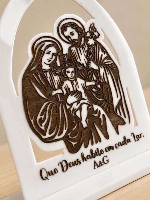 Kit 5 Lembrancinhas Religiosas Personalizadas | Sagrada Família