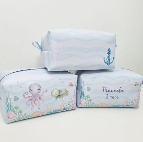 Nécessaire Fundo do Mar Personalizada