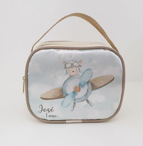 Bolsa Ursinho Aviador Personalizada