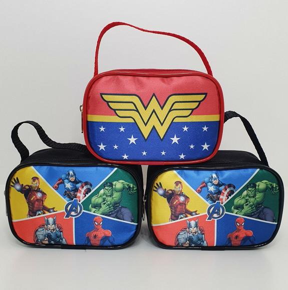 Bolsa Vingadores e Mulher Maravilha Personalizada