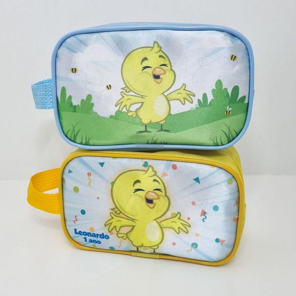 Estojo Pintinho Amarelinho Personalizado
