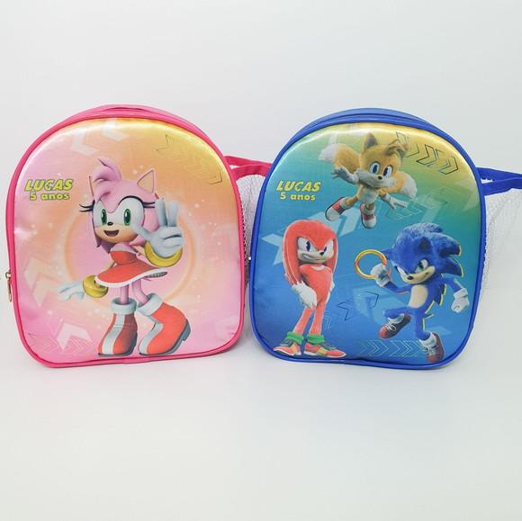 Mochila Sonic Personalizada