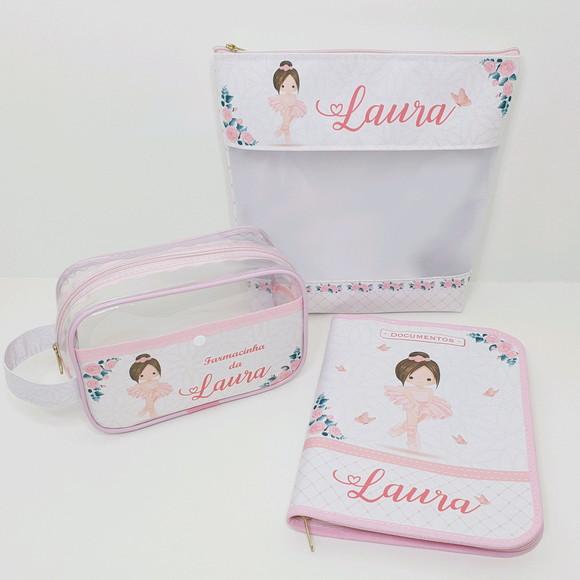 Kit Organizador Infantil Bailarina