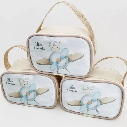 Bolsa Ursinho Aviador Personalizada