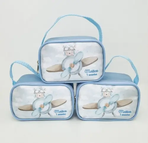 Bolsa Ursinho Aviador Personalizada
