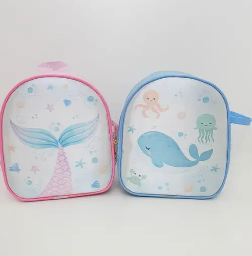 Mochila Personalizada Fundo do Mar Sereia
