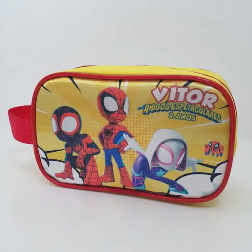 Estojo Personalizado Spidey e Seus Amigos Espetaculares