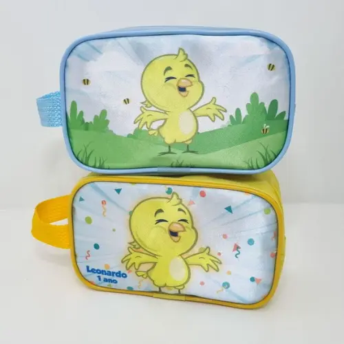 Estojo Pintinho Amarelinho Personalizado
