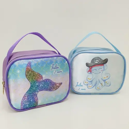 Bolsa Personalizada Sereia Fundo do Mar