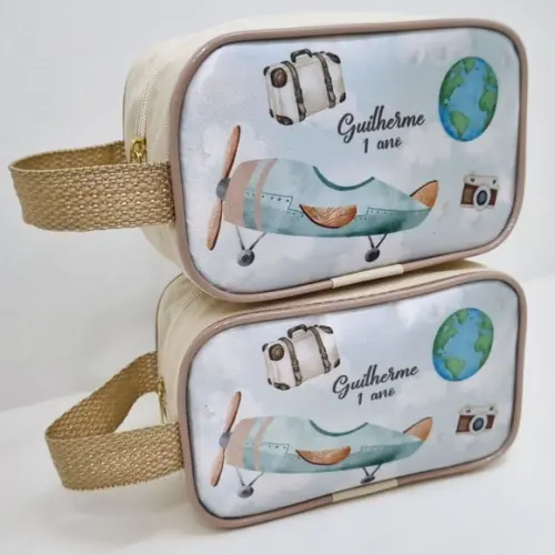 Estojo Volta ao Mundo Personalizado