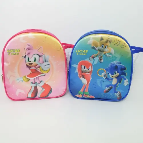 Mochila Sonic Personalizada