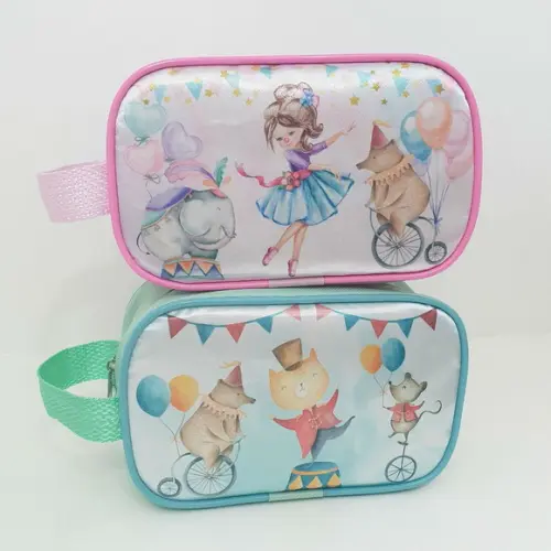 Estojo Personalizado Circo Rosa
