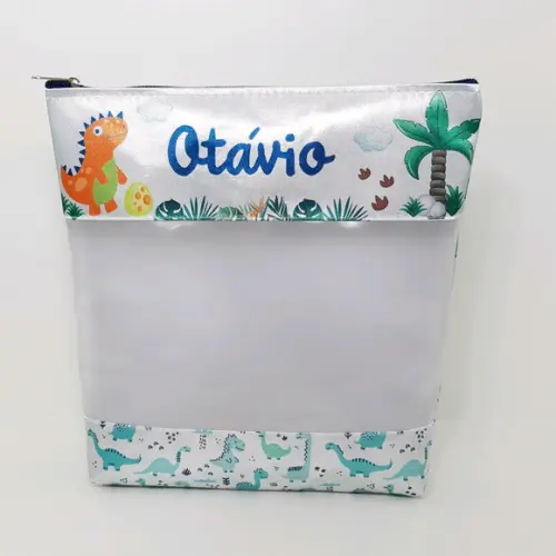 Kit 2 Nécessaires Dinossauros Personalizadas