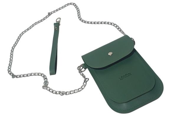 Porta Celular em Sintético - com Visor Transparente