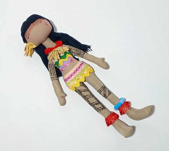 Boneca de Pano - Indígena