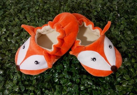 Pantufa Infantil Raposinha - Tamanhos Rn a 29