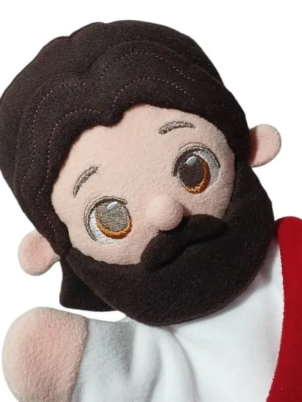 Fantoche de Mão - Cristo em Pelúcia ? Recurso Bíblico