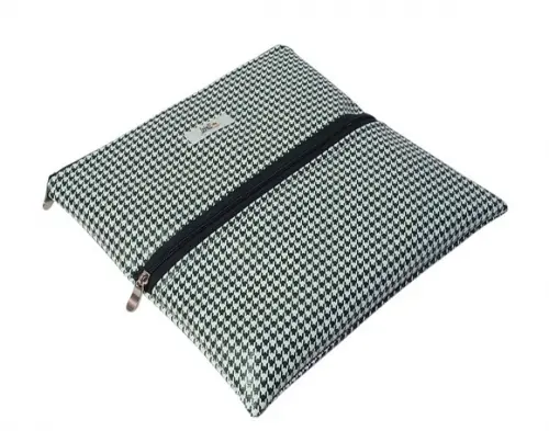 Porta Jaleco em Sintético - Pied Poule Preto