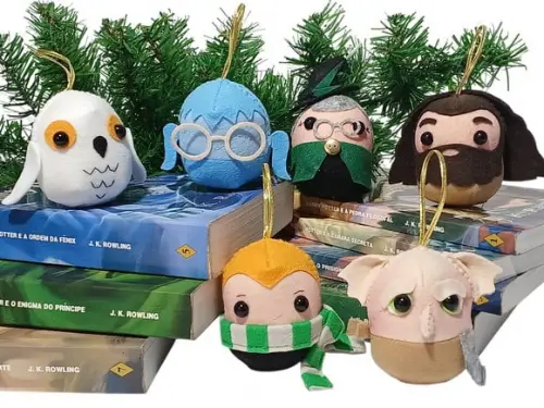 Pingentes de Natal - Magia em Hogwarts