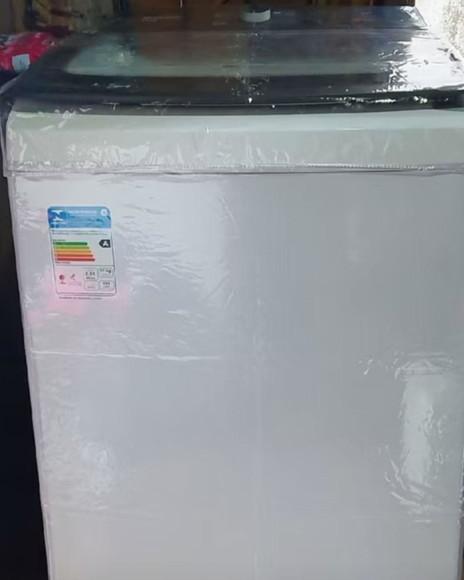 1 Capa para Máquina Sob Medida Transparente