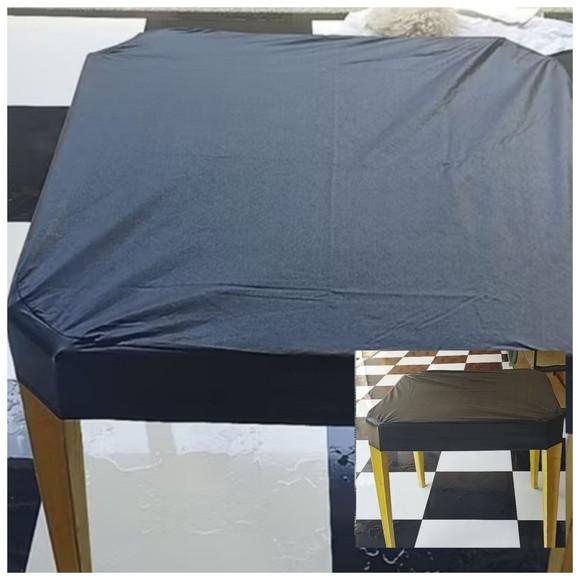 2 Capas para Mesa Impermeável, Preto ou Transparente