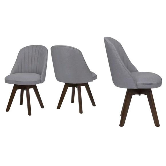3 Capas para Cadeira Assimétrica em Suede Sob Medida