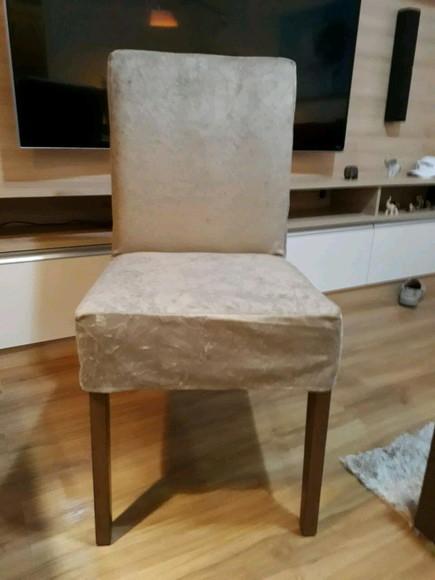 6 Unidades em Capa Suede Amassado