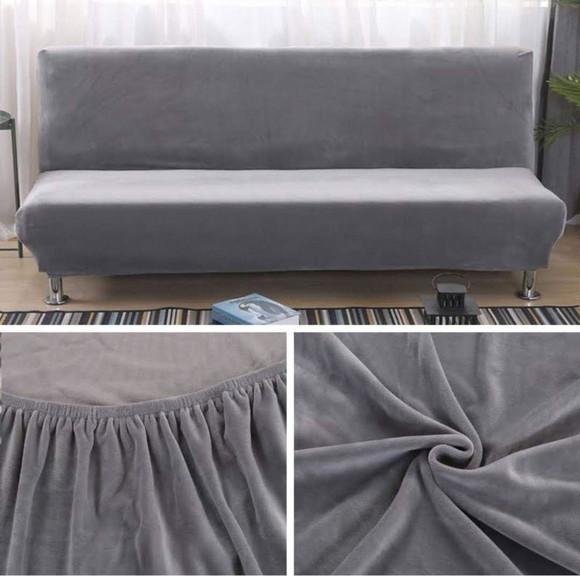 Capa para Sofá sem Braço em Suede