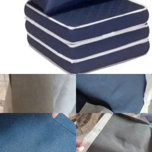2 Capas Puff p/ Cochonete Acquablock Fechamento Total /zíper