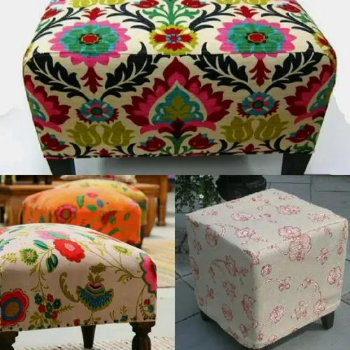 3 capas para puffs até 45x 45 cm em tec. Imper Acquablock