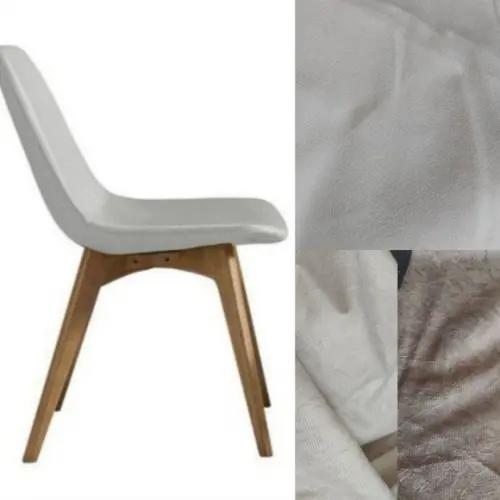 4 Capa para Cadeira Assimétrica em Suede