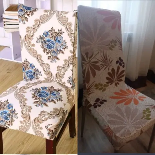 6 unidades Capa cadeira tecido Jacquard